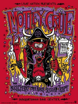 Second Life Marketplace - MOTLEY CRUE concert poster ...