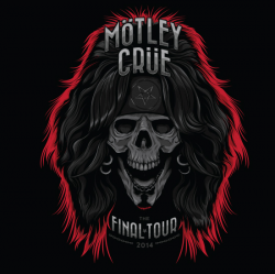Motley Crue - Final Tour Skull - Band Job - Music Art ...