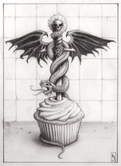 Birthday gift for a motley Crue fan : drawing