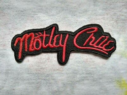 Motley Crue Logo Iron On 3.25 x 1.25 Inch MINI Patch | eBay