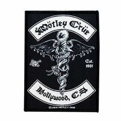 Amazon.com: Motley Crue Hollywood CA Patch Band Logo Heavy ...