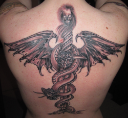 Motley Crue -Dr Feelgood - Back - Phase I Tattoo Picture
