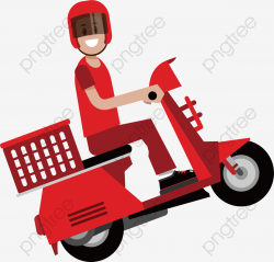 delivery motorcycle png - AbeonCliparts | Cliparts & Vectors for ...