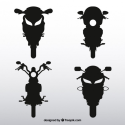 Front motorcycles Vector | Free Download