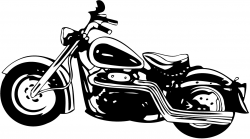 And Black White Motorcycle Clipart - Clipart Kid | Art | Motorcycle ...