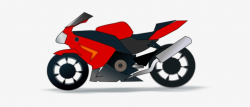 Motorcycle Clipart Red Motorbike Clip Art Free Transparent PNG ...