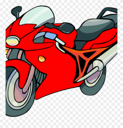 Motorcycles Clipart Motorcycle Bike Red Free Vector - Motorcycles ...