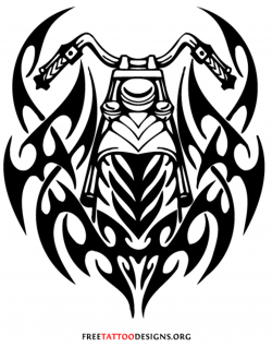 Tribal Motorcycle Clipart | Clipart Panda - Free Clipart Images