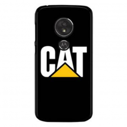 caterpillar logo black Z4462 Motorola Moto E5 Case
