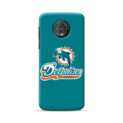 Miami Dolphins Team Logo Green Motorola Moto G6 Case