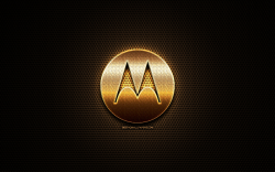Download wallpapers Motorola glitter logo, creative, metal ...