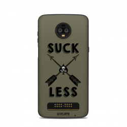 SOFLETE Suck Less Arrows Olive Drab Motorola Moto Z3 Skin