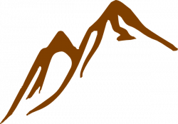 Brown Mountain Clip Art at Clker.com - vector clip art online ...