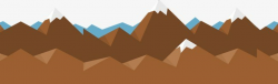 Brown mountain clipart 1 » Clipart Portal