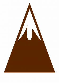 Computer Icons Mountain Drawing - Brown Mountain Symbol Free PNG ...