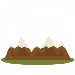 Mountain Range SVG scrapbook cut file cute clipart files for ...