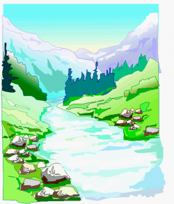 Mountain river clipart kid - Cliparting.com