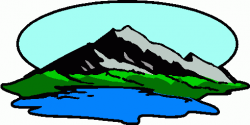 Mountain lake clipart 2 - WikiClipArt