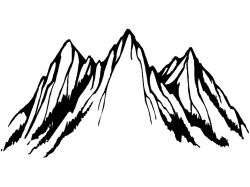 Free Mountain Outline Cliparts, Download Free Clip Art, Free Clip ...