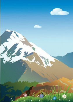 Free Mountain Scenery Clipart and Vector Graphics - Clipart.me