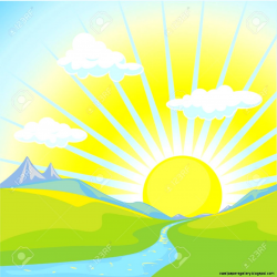 Morning Sunrise Clipart | Wallpapers Gallery