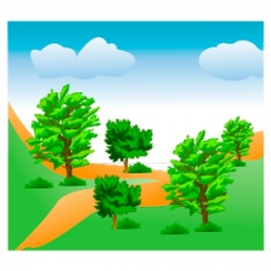 Mountain Trees clip arts, clip art - ClipartLogo.com