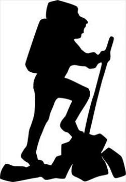 Free hiker-silhouette Clipart - Free Clipart Graphics ...