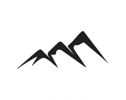 Download for free 10 PNG Mountains clipart minimalist top ...