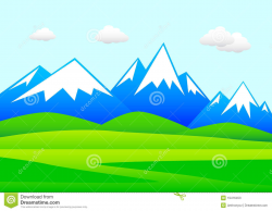 Mountain scene clip art clipart images gallery for free ...