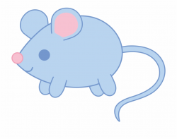 Clip Freeuse Library Blue Free Clip Art Cute - Mouse Animal ...