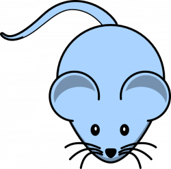 Light Blue Mouse Clip Art at Clker.com - vector clip art online ...