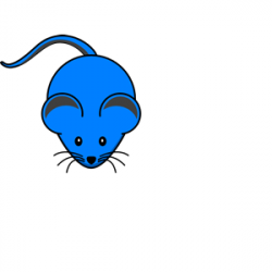 Blue Mouse clipart, cliparts of Blue Mouse free download (wmf, eps ...