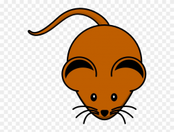 Brown Mouse Clip Art - Mouse Clip Art - Png Download (#37557 ...