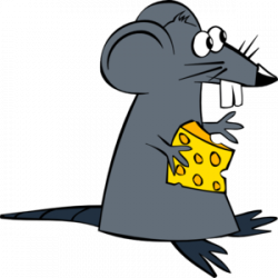 Mouse With Cheese Clip Art at Clker.com - vector clip art online ...