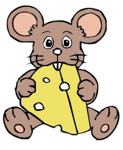Mouse eating cheese clipart clipartfox – Gclipart.com