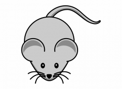 Clipart Of Neutral, 2 Ear And 2 Mouse - Simple Easy Mouse Cartoon ...