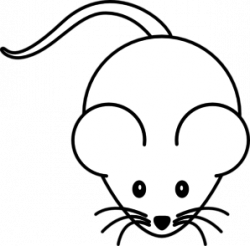 Mouse Outline Clip Art at Clker.com - vector clip art online ...