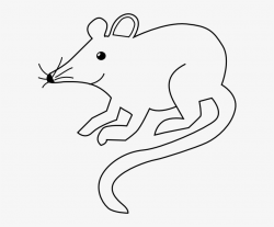 Picture Black And White Mice Clipart Outline - Mouse Cartoon Black ...