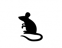 Mouse Silhouette Images Pictures - Becuo - Clip Art Library