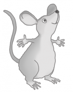 Standing Mouse Clipart