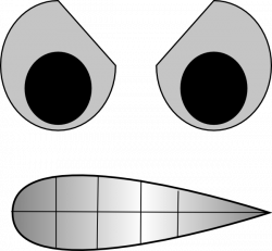 Angry Eyes With Mouth Clip Art at Clker.com - vector clip art online ...