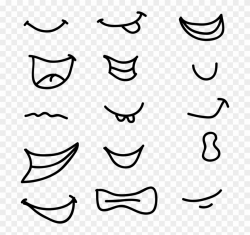 Smile Clipart Smile Clip Art - Man Mouth Vector Png Transparent Png ...