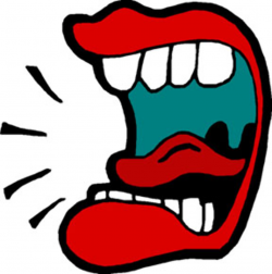 Mouth Yelling Clipart & Free Clip Art Images #4107 - Clipartimage.com