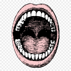 Clipart - Open Mouth - Screaming Mouth Png Transparent (#3624161 ...