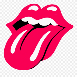 Rolling Stones Logo Tongue Mouth Clipart (#3063865) - PinClipart