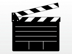 movie clapper clip art | Free Hollywood Clip Art - ClipArt ...