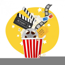 Popcorn And Movie Clipart | Free Images at Clker.com ...