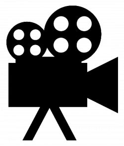 Video Cameras Silhouette Clip art - print a film png ...