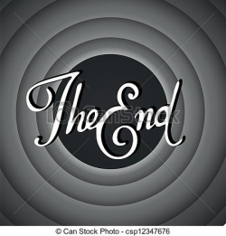 Vintage movie ending screen | Clipart Panda - Free Clipart ...