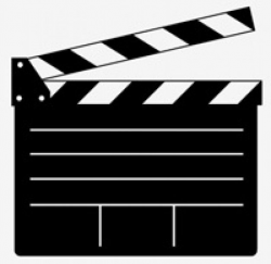 free movie clapper board | Clapper Board Vector for Movie or ...